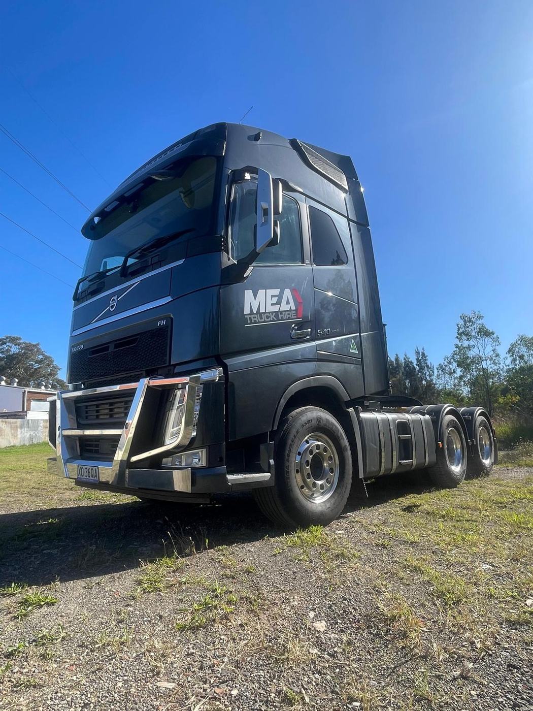 Volvo FH Navy Livery — MEA Truck Hire
